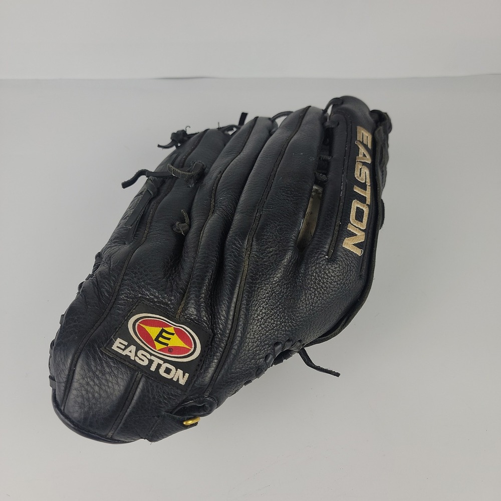 Easton Black Magic Baseball Glove Black Leather Basket Web Right Hand Throw RHT